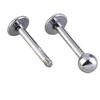 Brincos de Titânio F136 Espinhos de Diabo para Orelha Studs de Osso da Orelha Studs Espirais Externos Studs para Lábio com Fundo Plano Studs para Covinha Joias para Piercing Atacado