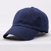FM01 Gorra de Béisbol Simple Sin Estampar Pareja Japonesa Gorra Versátil Sombrero de Sol Suave para Viaje de Verano