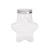 Garrafa de bebida descartável PET transparente 300ml garrafa de suco de fruta chá de leite 400ml garrafa em formato de estrela garrafa plástica de estrela de cinco pontas