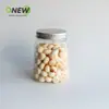 Botella de plástico transparente de 280 ml frasco para regalo frasco sellado grado alimenticio para comida de mascotas frasco de plástico para frutos secos caja de plástico redonda