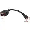 Cabo de Dados Micro Otg Moldado por Injeção no Atacado Adaptador de Cabo Micro para USB Fêmea para Dispositivos Android Otg Antigos
