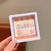 Lindas Pegatinas para Uñas Sanrio para Niños, Pegatinas de Uñas Desgastables, Parches para Uñas de Kuromi, Juguetes de Dibujos Animados para Niños