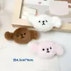 Boneca Cachorro de Pelúcia Desenho Animado Cachorro Fofo de Orelha Voando Ornamento de Cabelo Decoração de Título DIY Calçados Roupas Acessórios Acessórios