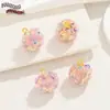 Color 16mm con lentejuelas AB bola de pelo colgante pendientes collar colgante pendientes colgantes hechos a mano diy accesorios material