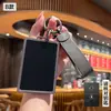 Adecuado para Funda de Tarjeta Llave de Coche Tesla Model Y, Estuche Protector Model 3, Bolsa con Hebilla Model X/S