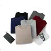 Baicai Veludo Nova Coleção Outono/Inverno: Suéter Premium de Cashmere para Homens, Gola Redonda, Casual, Moderno, Camada Base Tricotada, Suéter Versátil