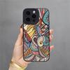 Exclusivo para celular Apple iPhone15/16, capa 11 totem element 13Promax/14, proteção contra quedas suaves