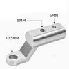 Soporte Popular Transfronterizo para Espejo Retrovisor de Motocicleta, Soporte de Extensión de Aleación de Aluminio de Alta Calidad, Soporte para Conducir Vehículos Eléctricos