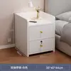 Mesita de Noche Pequeña para Dormitorio del Hogar 2026 Venta Caliente Almacenamiento Gabinete Pequeño Mesita de Noche para Habitación de Alquiler Estante de Almacenamiento Simple