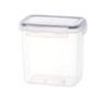 Latas selladas para granos de cocina, latas de almacenamiento de grado alimenticio a prueba de humedad para alimentos secos, caja hermética a presión para conservar la frescura, venta al por mayor