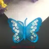 Tecido com Bordado de Borboleta em Renda Patch para Roupa Patch Termocolante Flor Traje Antigo Traje de Ópera Decoração Tecido Patch Adesivo Artesanal DIY Acessórios