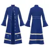 Fantasia Cosplay de Monge Sacerdote Medieval Halloween Vestido Clero Roupão Cosplay Role Play