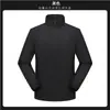 Cortavientos casual con cuello alto ropa de trabajo transfronteriza impermeable a prueba de viento chaqueta para hombre personalizada ligera softshell ropa de abrigo de otoño e invierno para hombre