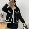 Nuevo abrigo cárdigan corto elegante de primavera y otoño estilo Chanel, chaqueta de piel sintética de visón para mujer