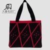2022 Amazon Más Vendido Estilo Coreano Nuevo Bolso de Hombro Color de Contraste Creativo Artístico Bolso Tejido Bolso de Lana para Mujer