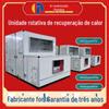 Unidade de Ar Condicionado com Recuperação de Calor Tipo Roda para Ar Fresco, Recuperação de Calor por Condensação, Troca de Calor para Aquecimento e Resfriamento, Unidade de Recuperação de Calor Tipo Roda