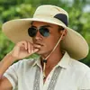 Sombrero de Sol con Ala Extra Ancha de 15 CM, Sombrero Tipo Cubeta Transpirable para Pesca, Senderismo, Actividades al Aire Libre, Protección UV
