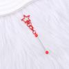 Novo Chaveiro Criativo DIY de Estrela de Cinco Pontas com Miçangas, Chaveiro de Metal em Forma de Estrela com Miçangas Atacado em Estoque