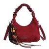 Bolsa Simples de Dumpling de Alto Valor 2026 Novo Estilo Versão Coreana Bolsa de Ombro Elegante Moda Feminina Bolsa de Ombro Única Bolsa Transversal Casual