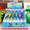 Sanrio Cartoon Patch High Color Value Student Press Pen Black Core Smooth Melody Gel Pen 0,5 mm