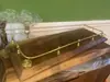 Acessórios para Guarda-corpo Estilo Europeu Carrinho de Jantar Dourado Prateleira Prateleira Armário de Vinho Poste de Cercado Metal Cabaceira