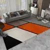 Estilo Ins Nórdico Tapete de Veludo Cristalino Casa Sala de Estar Tapete Grande Sofá Mesa de Centro Tapete Quarto Tapete Antiderrapante para Piso