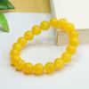 Pulsera de Calcedonia Amarilla Natural Aiyu Pulsera de Ágata Amarillo Aceite de Pollo Joyería Fábrica Venta al por Mayor Dropshipping S3121404