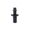 Conector de gancho único 4/7 boca chata micro aspersor irrigação por gotejamento micro spray jardinagem acessórios de irrigação para estufa jardim
