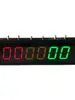 Marcador Electrónico de Billar Marcador de Tenis de Mesa Marcador para 3 Equipos Tarjeta de Puntuación para Tres Grupos Sala de Cartas para Jugar Puntos Control Remoto