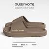 Sandalias casuales de verano para hombre con suela gruesa para el hogar, baño, ducha, antideslizantes, cómodas, sin olor, antibacterianas, pantuflas de pareja para mujer