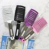 Pente Dentes largos ao longo do cabelo Pente de arco grande e curvo Pente de cabeleireiro Costelas sobressalentes Pente para cabelo cacheado Pente de almofada de ar de massagem Pente de estilo masculino e feminino