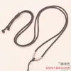 Lanyard de champán fino DIY cristal cera de abeja jade Hetian joyería cuerda de collar Joker mambo fábrica de lanyards al por mayor