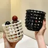 Caja de Almacenamiento para Toallitas Desechables de Limpieza Facial Uso Secundario Encimera de Lavado de Manos e Higiene Bucal Estante de Almacenamiento para Peines de Baño Caja de Colocación Suave