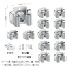 Soporte de mopa transfronterizo, acero inoxidable, estante de mopa sin taladro, clip de herramienta de almacenamiento para mopa y escoba, accesorio de baño montado en la pared