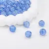 8-10mm Contas de Vidro Quebradas com Gelo Escovadas Explosivas Contas Soltas para Pulseira DIY Fio Contas Soltas de Vidro Acessórios de Joia Atacado