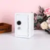 Cofre de Porquinho Doméstico Pequeno Transfronteiriço Mini Cofre Infantil Caixa de Poupança de Metal Criativa Caixa de Armazenamento com Fechadura