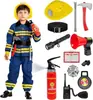 Disfraz de Bombero Personalizado Halloween Disfraz de Bombero para Niños Disfraz de Policía Disfraz de Bombero Disfraz de Abogado Disfraz de Doctor