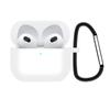 Adecuado para Apple 3ra Generación Audífonos Inalámbricos Bluetooth Estuche airpods 3 Cubierta Protectora de Silicona Gruesa de 2.5mm a Prueba de Caídas