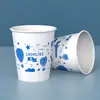 Vasos de Papel Personalizados con Logos Impresos, Vasos Desechables con Texto Impreso, Engrosados para Hogar, Bodas, Publicidad, Vasos de Agua Hechos a Medida