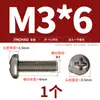 Tornillos de Titanio Puro Estándar Nacional Ta2 Pernos Cruzados de Cabeza Plana de Aleación de Titanio Tornillos de Cabeza Redonda Clavos de Máquina M2M2.5M3M4M5Mm