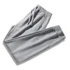 Otoño 2026 Nuevos Pantalones Deportivos Casuales de Moda Unisex 320g Algodón Chino Patchwork Pantalones Jogger Blancos