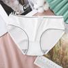E-commerce Transfronteiriço Roupa Íntima Feminina, Estudantes Femininas, Estilo Coreano Simples Cintura Média Calças Fofas e Sexy Tamanho Grande