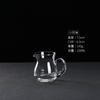 Olla Pequeña de Vino Dispensador de Vino de Vidrio Hotel con Taza Medidora de Escala Pequeña Cuchara de Té Mar de Vino Dispensador de Licor para el Hogar