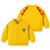 Ropa para Niños Otoño e Invierno Nuevos Abrigos de una Sola Fila para Niños Tops para Bebé Cárdigans para Niño Sudaderas de Dinosaurio Modernos Una Pieza Envío Directo