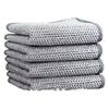 30*30 Extra Grande Doble Capa Alambre Plateado Trapo Espesado Cocina Lavado de Platos Estropajo Paño de Limpieza Bola de Alambre de Acero Paño para Lavar Platos