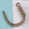 Nuevo Llavero de Cuerda Trenzada de Colores Estilo Ins de Moda DIY Cuerda Nudada Cuerda Trenzada Accesorio Creativo de Moda para Bolso