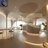 Luces de Techo Personalizadas en Forma de Arco, Canales de Fibra de Vidrio para Iluminación de Pared, Paredes Decorativas Curvas de Tablero CRP