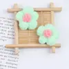 Flor de Pompom Flor de Crochê Flor de Crochê Tricotada Pura Feita à Mão DIY Flor de Crochê Roupas Acessórios de Cabelo Materiais e Acessórios