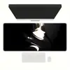 Mouse Pad de Jogo de E-Sports Bidimensional de Personagem de Anime Grande de Alta Qualidade Espessado e Resistente a Manchas Teclado de Computador Pad de Mesa