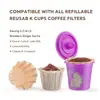 ICafilas Buen Sabor Cápsula de Café Sin Cáscara Filtro de Café en Polvo Desechable Uniforme Color Madera Taza Pequeña de Papel